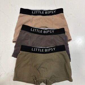 Little Bipsy Kids Shorts Set - Tan, Brown, Gray